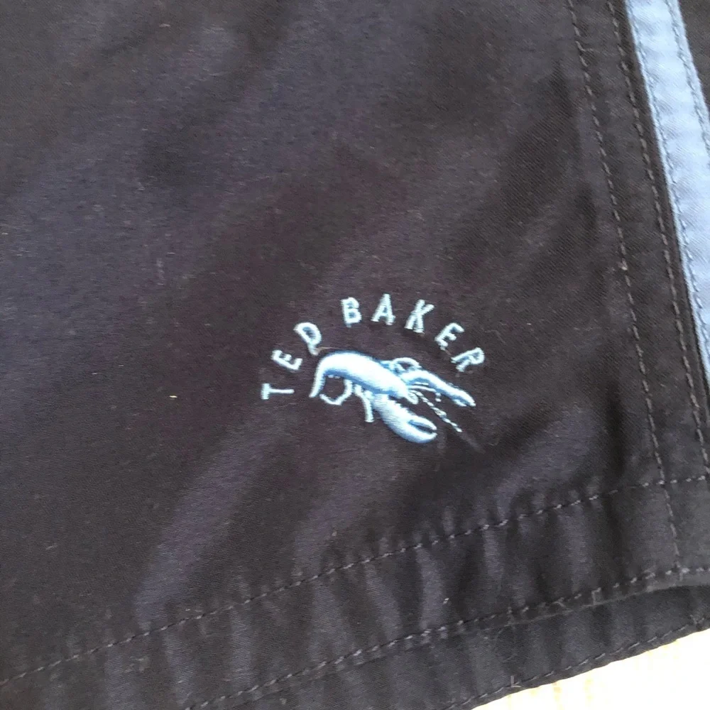 Men’s Ted Baker lined drawstring swim trunks